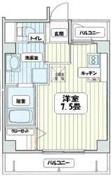 プレール・ドゥーク横浜反町の物件間取画像